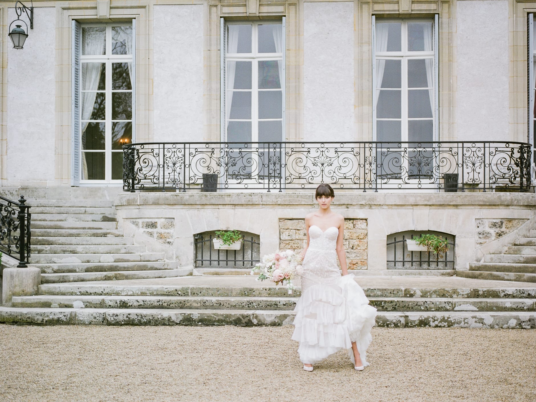 Wedding Editorial: Chateau de Santeny