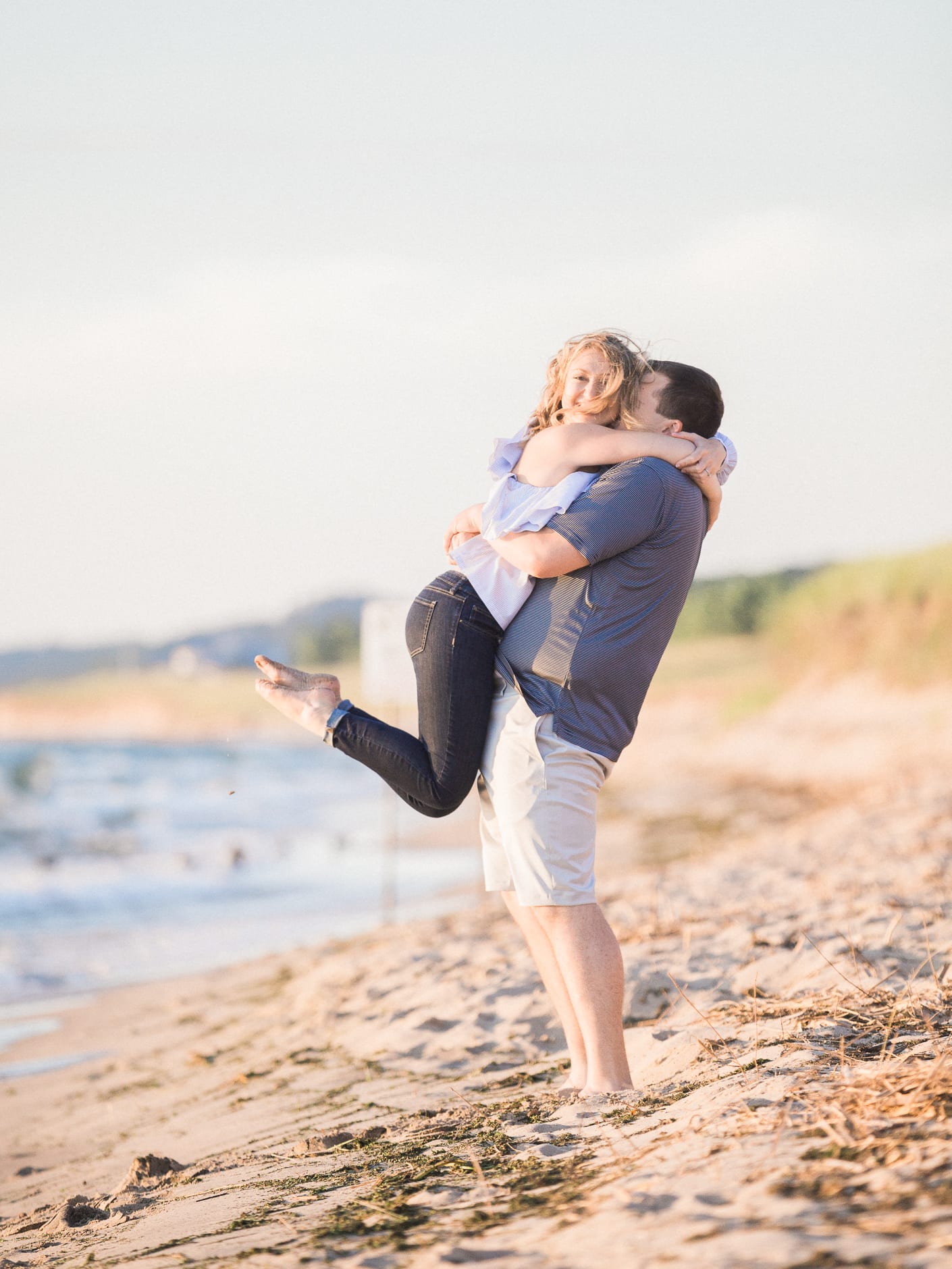 Engagement Session at Saugatuck, Michigan